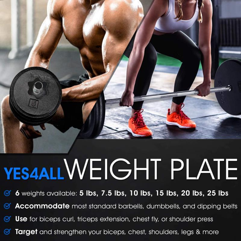 Looking to Add Weight to Your Home Gym. : Try These Top-Rated Cast Iron Plates