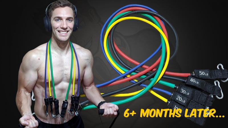 Looking to Build Muscle at Home. Find the Perfect Resistance Bands Kit