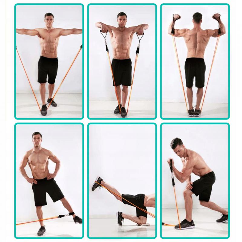 Looking to Build Muscle at Home. Find the Perfect Resistance Bands Kit