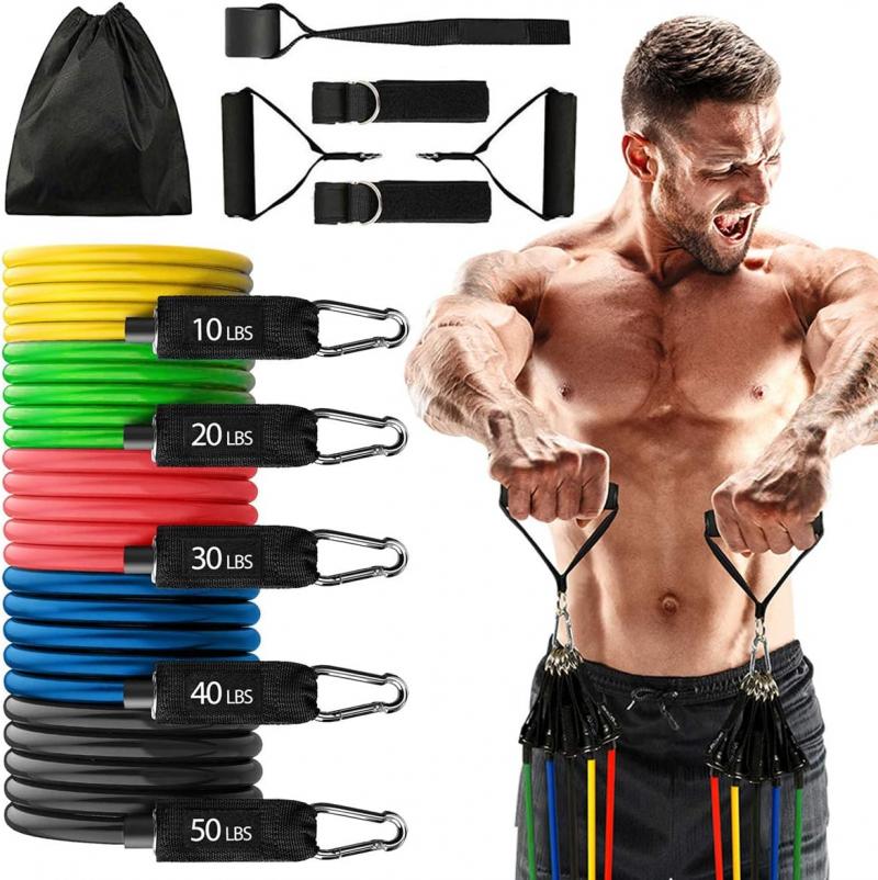 Looking to Build Muscle at Home. Find the Perfect Resistance Bands Kit