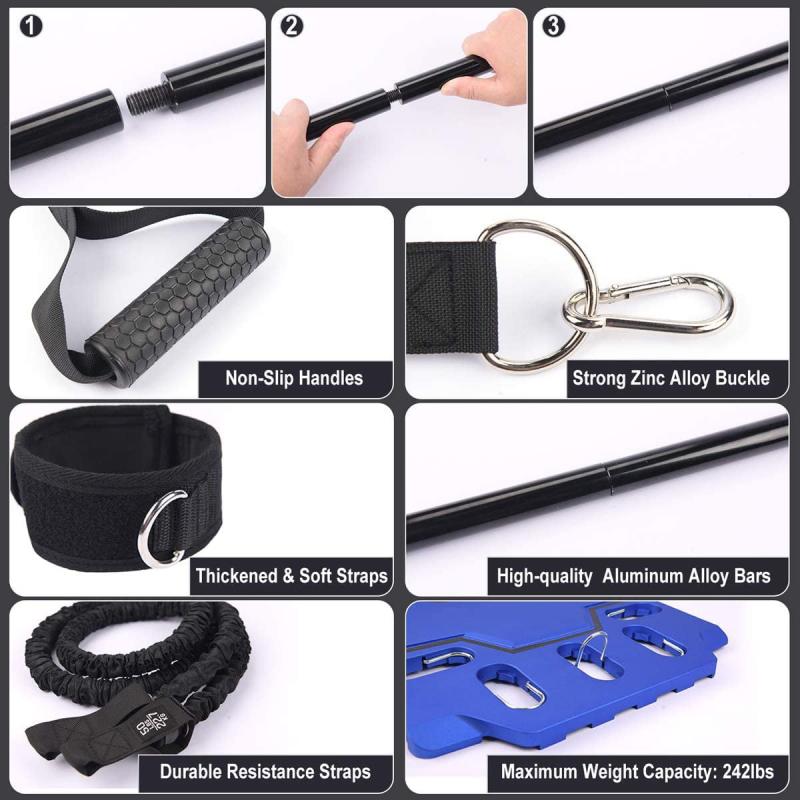 Looking to Build Muscle at Home. Find the Perfect Resistance Bands Kit