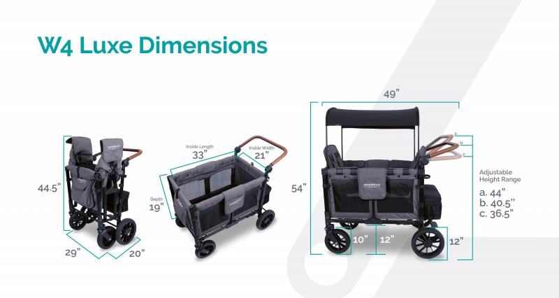 Looking to Buy The Best Quad Stroller Wagon: Try The Wonderfold X4