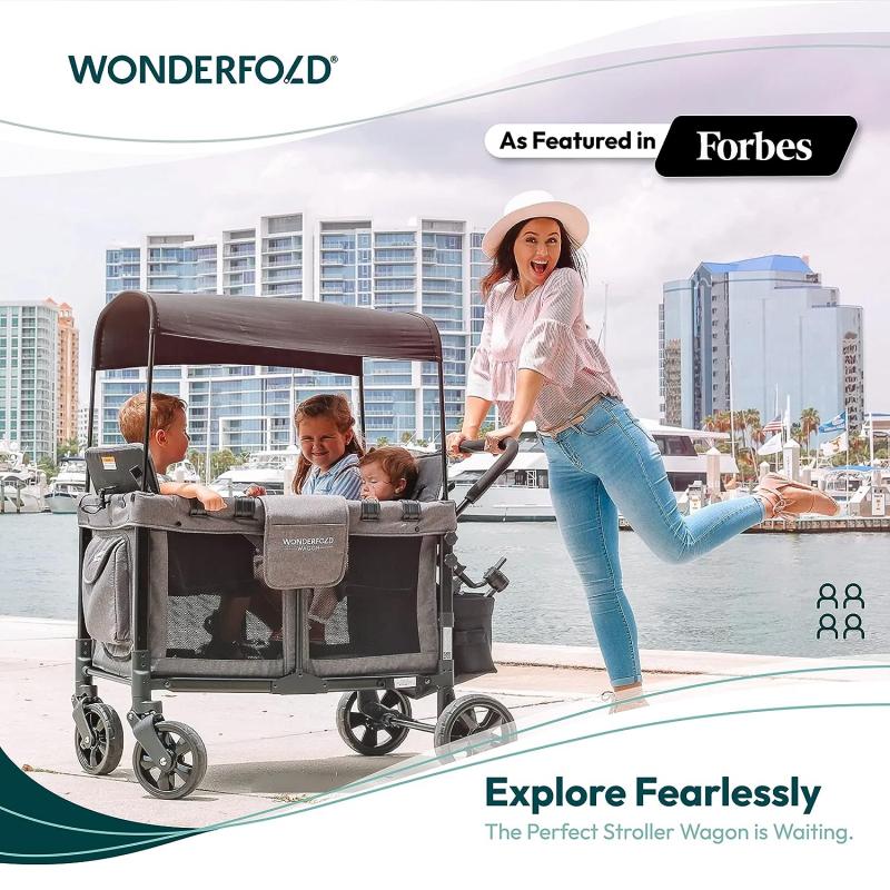 Looking to Buy The Best Quad Stroller Wagon: Try The Wonderfold X4