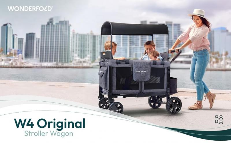 Looking to Buy The Best Quad Stroller Wagon: Try The Wonderfold X4