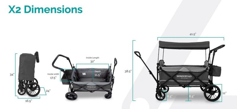Looking to Buy The Best Quad Stroller Wagon: Try The Wonderfold X4