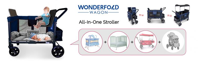 Looking to Buy The Best Quad Stroller Wagon: Try The Wonderfold X4
