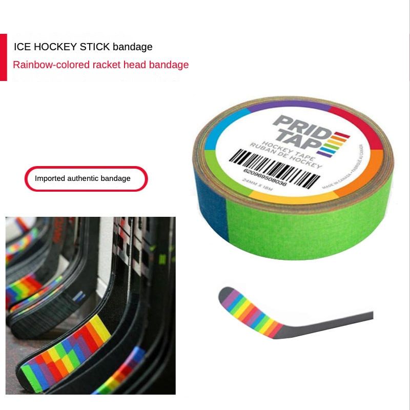 Make Your Hockey Sticks Pop with Rainbow Colored Renfrew Pro Tape
