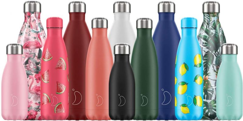 Marble Water Bottles Perfect for Keeping Drinks Chilly