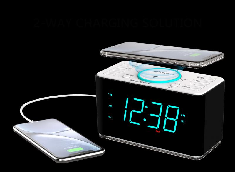 Need A Bedside Charger For Your Phone. Try These 15 Wireless Alarm Clocks