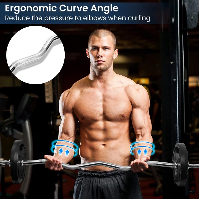 Need a Better Curl Bar for Bigger Guns: This Standard Bar Delivers