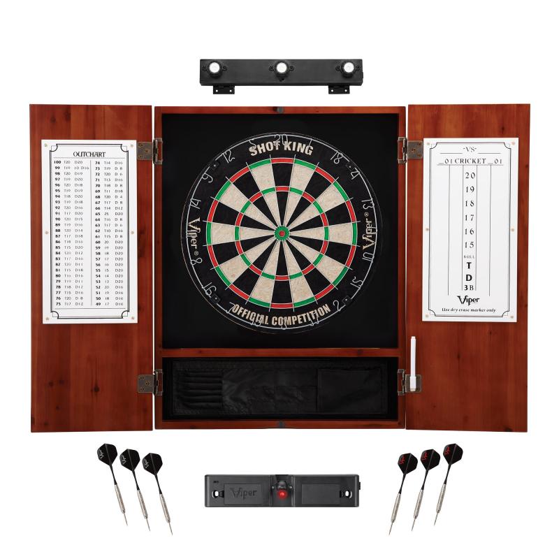 Need a Better Dartboard Experience This Year: Discover the Viper Shot King Bristle Dartboard