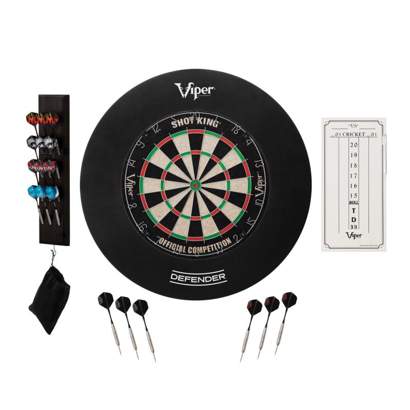 Need a Better Dartboard Experience This Year: Discover the Viper Shot King Bristle Dartboard