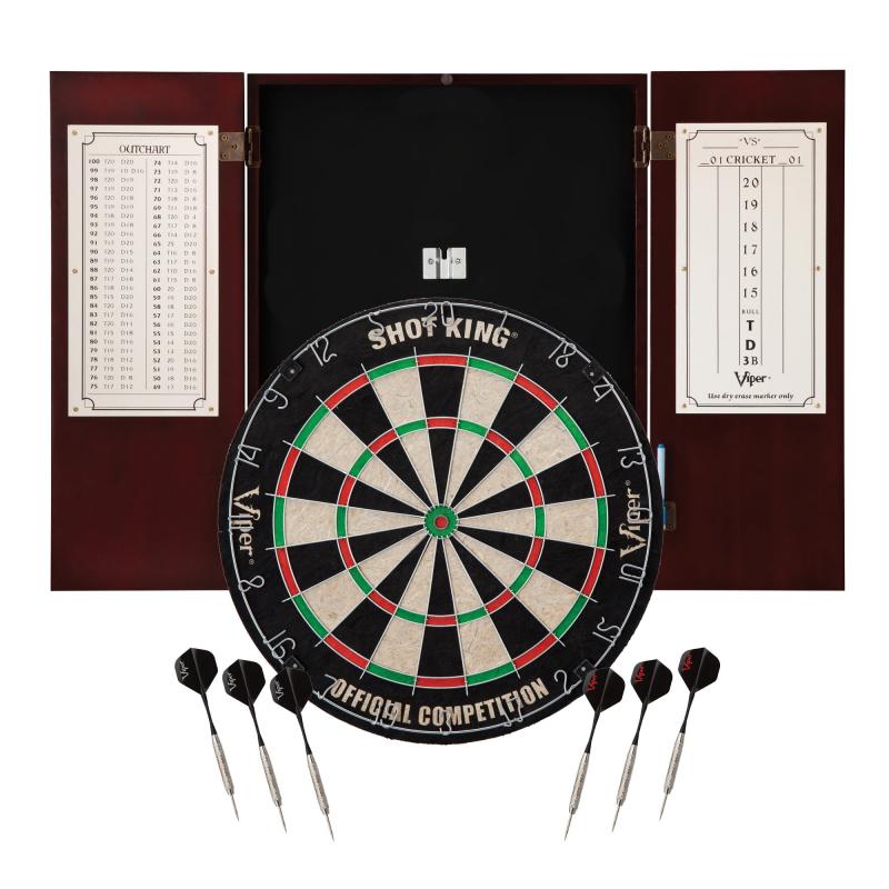 Need a Better Dartboard Experience This Year: Discover the Viper Shot King Bristle Dartboard