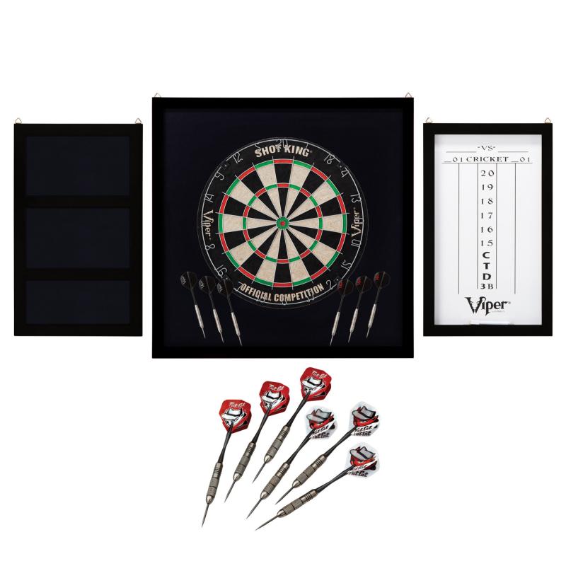 Need a Better Dartboard Experience This Year: Discover the Viper Shot King Bristle Dartboard