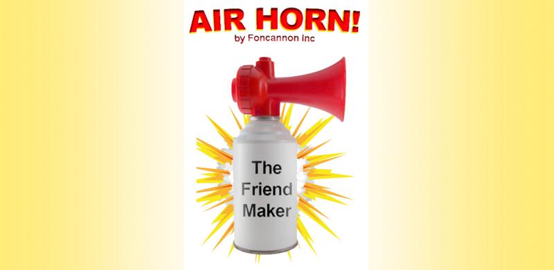 Need A Big Noisemaker For Sports Events. Here