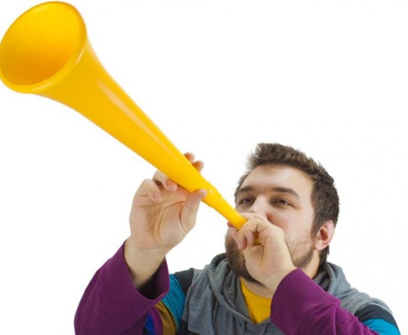 Need A Big Noisemaker For Sports Events. Here