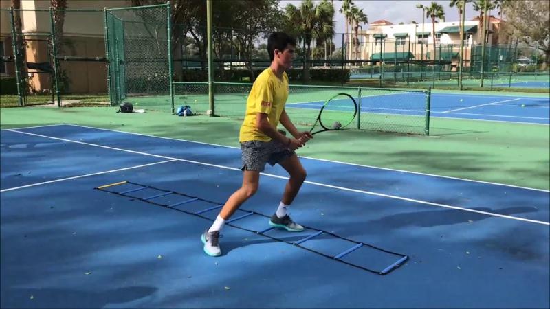 Need A Clean Tennis Court Fast: Use This Genius Tennis Court Squeegee Roller Trick