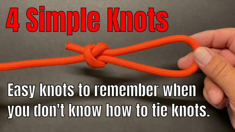 Need a Foolproof Knot for Securing Gear. Find the Best Cinch Tie Knot Tool Now