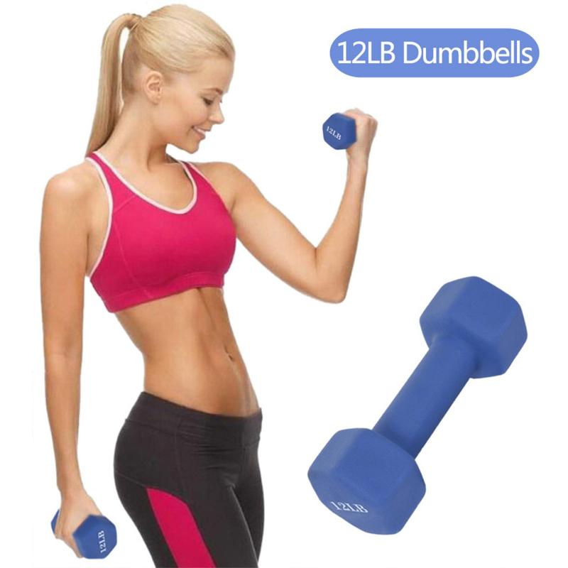 Need A Home Gym Upgrade. : Try The 32 lb Neoprene Dumbbell Set For A Comfortable Workout