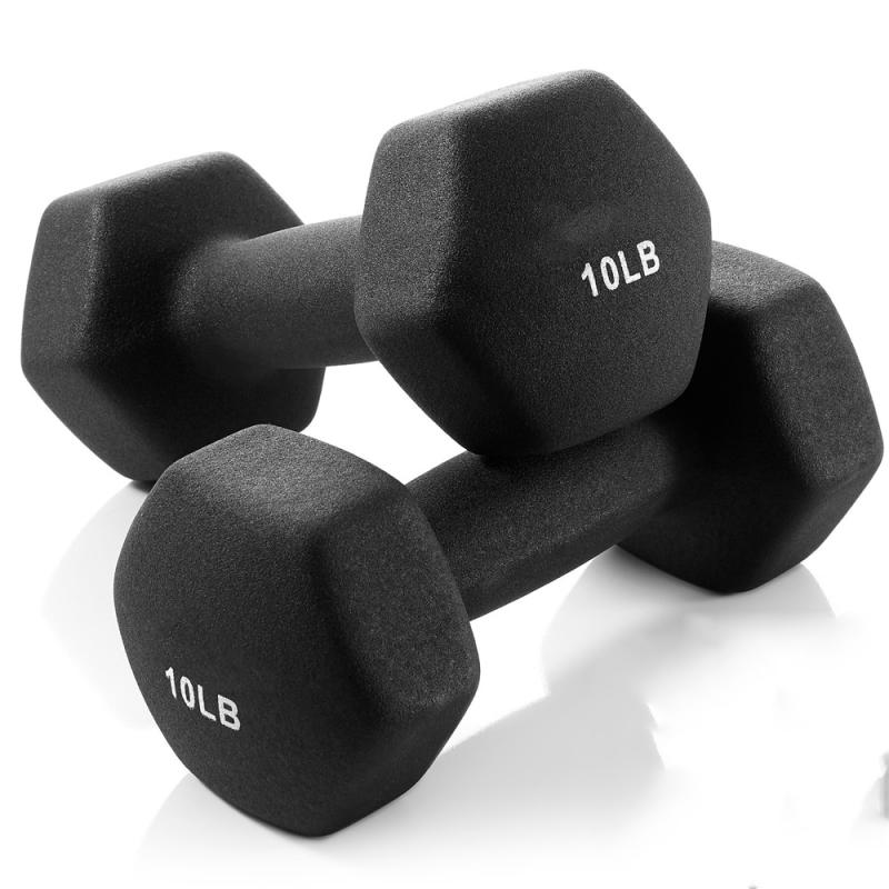 Need A Home Gym Upgrade. : Try The 32 lb Neoprene Dumbbell Set For A Comfortable Workout