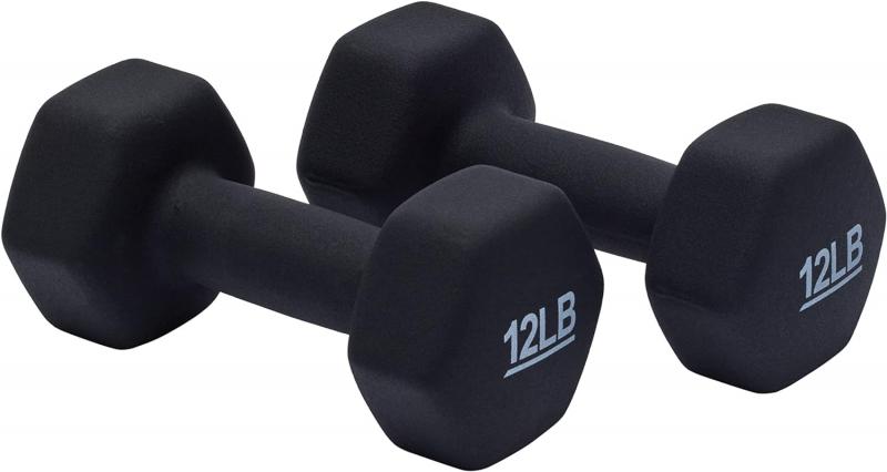 Need A Home Gym Upgrade. : Try The 32 lb Neoprene Dumbbell Set For A Comfortable Workout