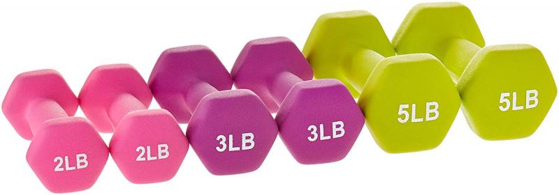 Need A Home Gym Upgrade. : Try The 32 lb Neoprene Dumbbell Set For A Comfortable Workout