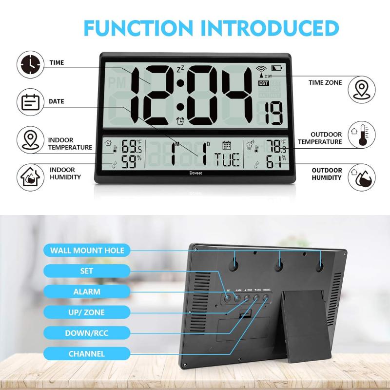 Need A Jumbo Clock For Easy Reading. Try These Huge Display Alarms