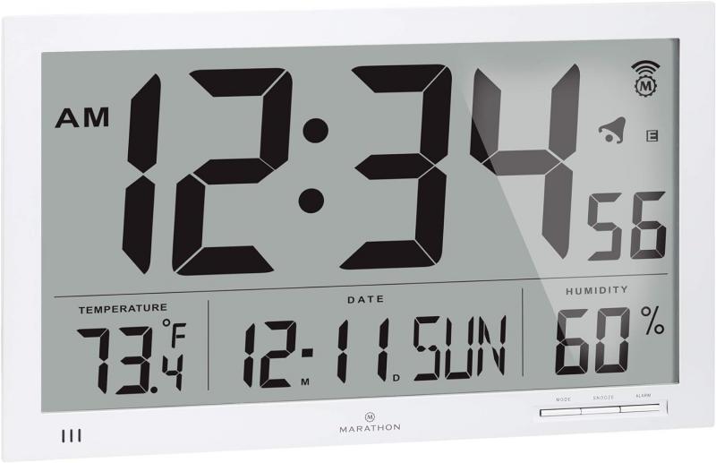 Need A Jumbo Clock For Easy Reading. Try These Huge Display Alarms