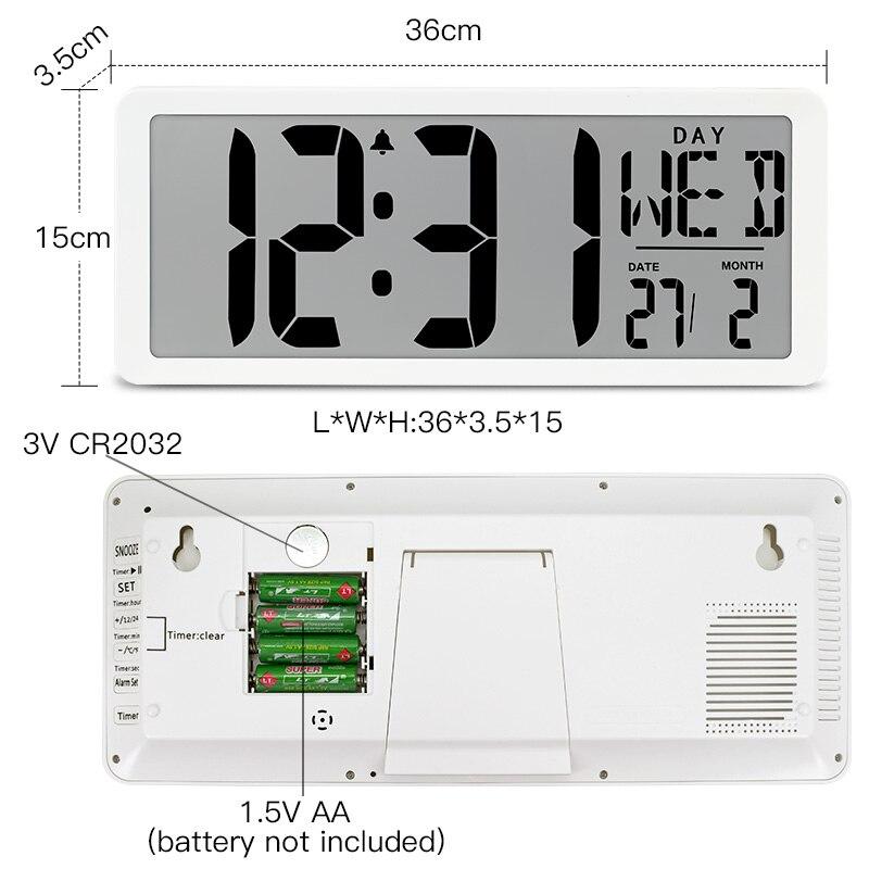 Need A Jumbo Clock For Easy Reading. Try These Huge Display Alarms