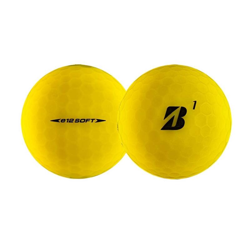 Need a Softer, Lower Spin Golf Ball. Try The Bridgestone E12 Soft Matte Yellow