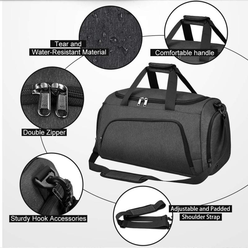 Need A Sturdy Fitness Bag This Year. Discover The Top Black Gym Bags For Men