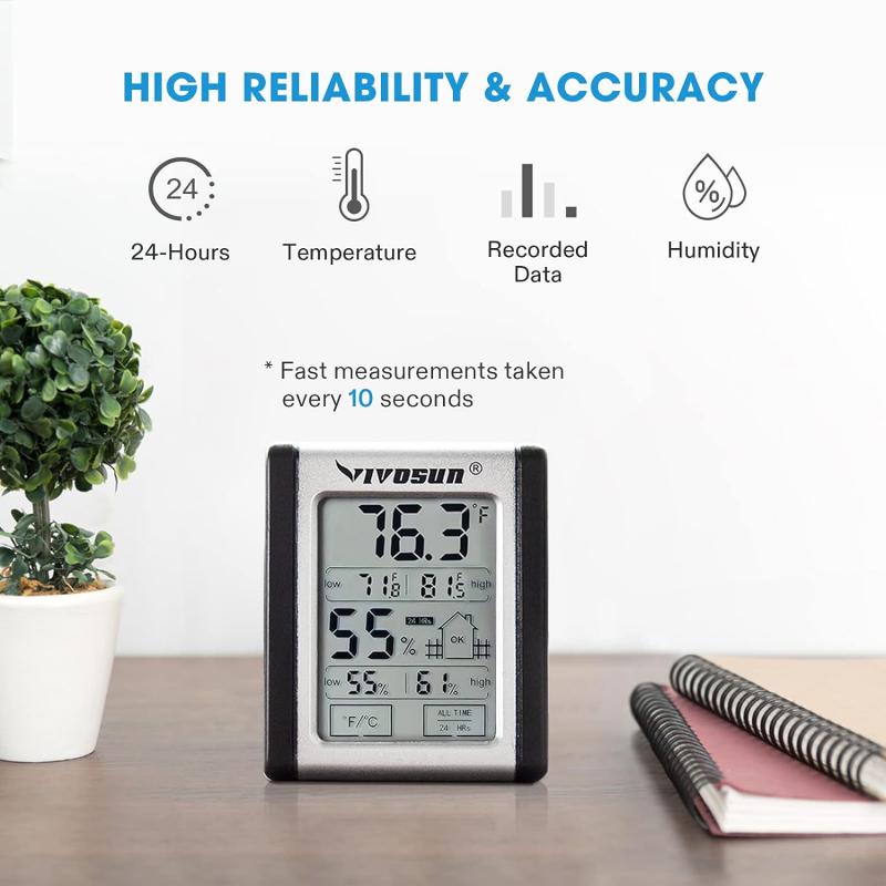 Need Accurate Temperature And Humidity Readings. : Discover The Best Indoor Outdoor Hygrometers And Thermometers