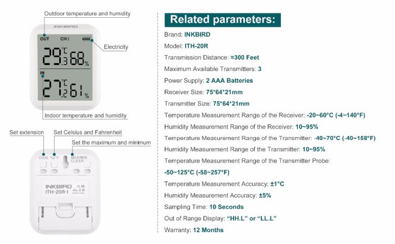 Need Accurate Temperature And Humidity Readings. : Discover The Best Indoor Outdoor Hygrometers And Thermometers