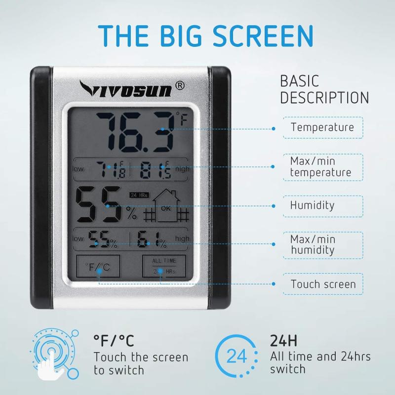 Need Accurate Temperature And Humidity Readings. : Discover The Best Indoor Outdoor Hygrometers And Thermometers