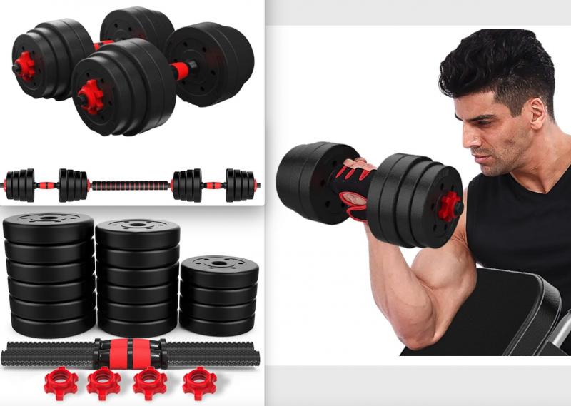 Need An Affordable Weight Set for Home. Find The Best 110lb Olympic Barbell Here