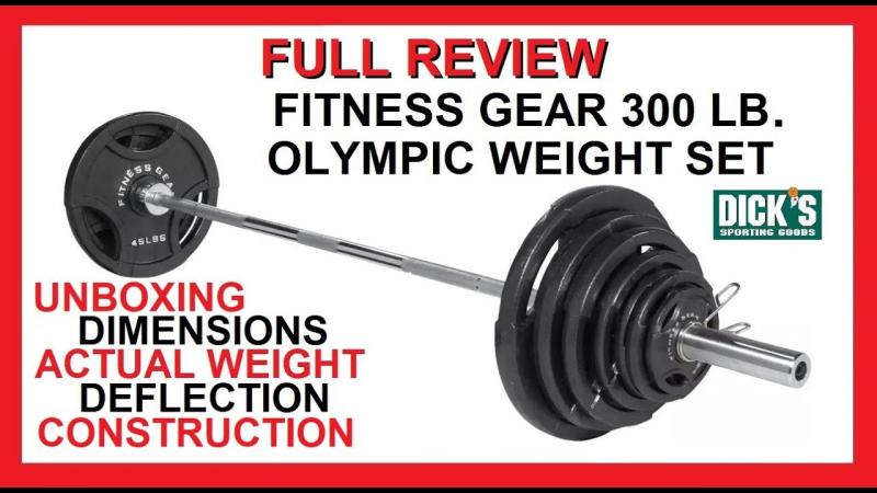 Need An Affordable Weight Set for Home. Find The Best 110lb Olympic Barbell Here