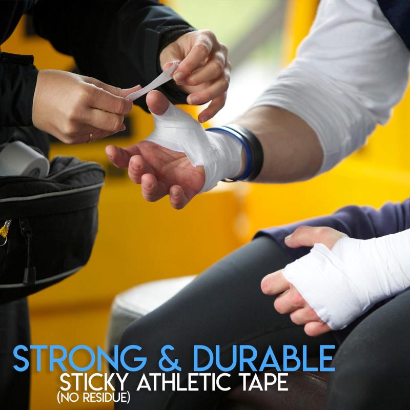 Need An Athletic Tape That Stays Put. Learn About Self-Stick Sports Tape Here