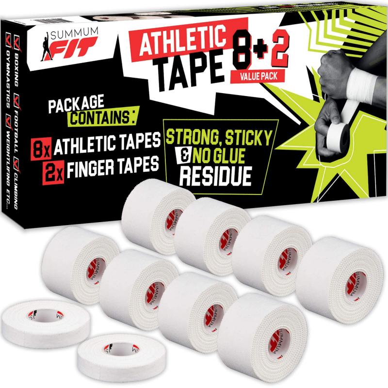 Need An Athletic Tape That Stays Put. Learn About Self-Stick Sports Tape Here