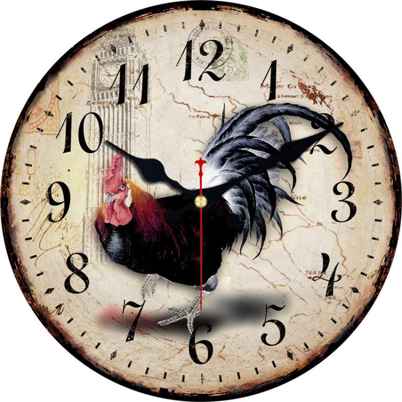 Need an Eye-Catching Kitchen Clock. Find the Perfect Rooster Clock Here