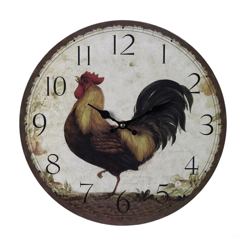 Need an Eye-Catching Kitchen Clock. Find the Perfect Rooster Clock Here