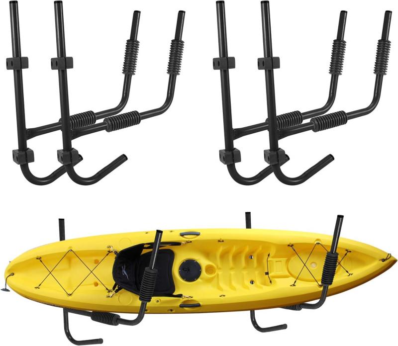 Need Kayak Storage. : The 15 Best Kayak Hangers That Keep Your Boat Safe And Secure