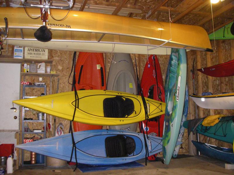 Need Kayak Storage. : The 15 Best Kayak Hangers That Keep Your Boat Safe And Secure