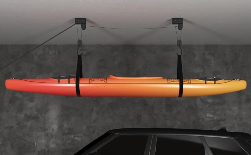 Need Kayak Storage. : The 15 Best Kayak Hangers That Keep Your Boat Safe And Secure