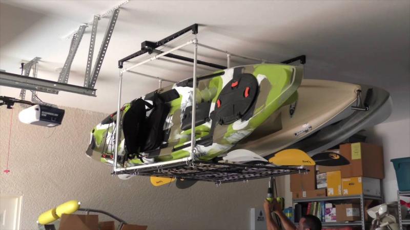 Need Kayak Storage. : The 15 Best Kayak Hangers That Keep Your Boat Safe And Secure