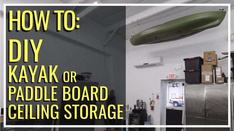 Need Kayak Storage. : The 15 Best Kayak Hangers That Keep Your Boat Safe And Secure