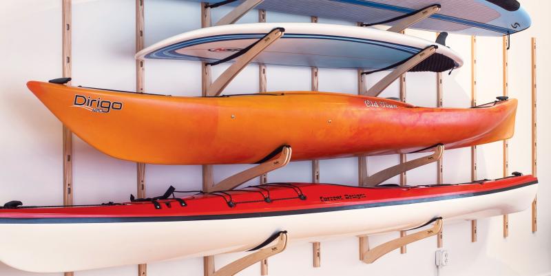 Need Kayak Storage. : The 15 Best Kayak Hangers That Keep Your Boat Safe And Secure