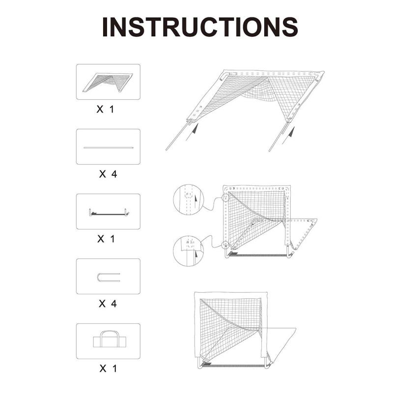 Need More Lacrosse Practice. Get a Portable 6x6 Lacrosse Goal: This Folding Net Is a Game Changer