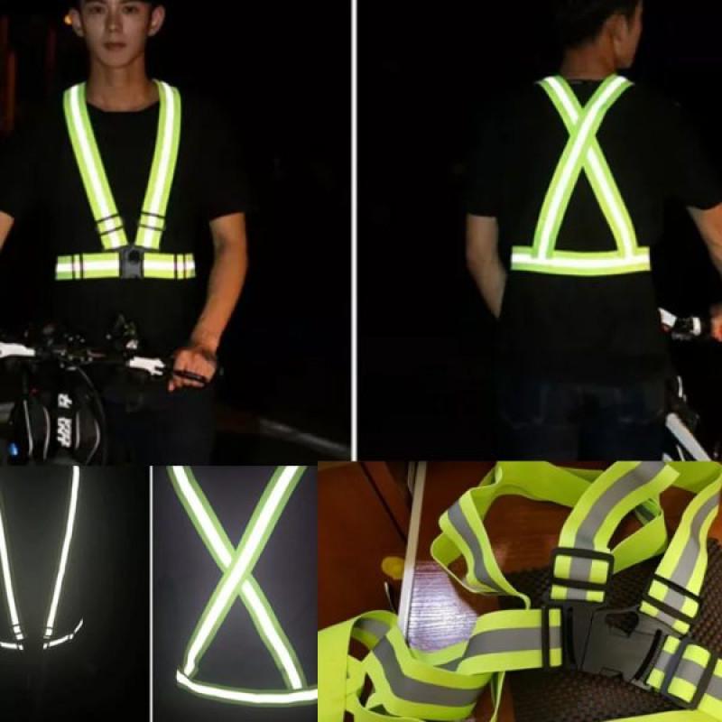 Need Safer Runs at Night. Discover Reflective Straps for Improved Visibility