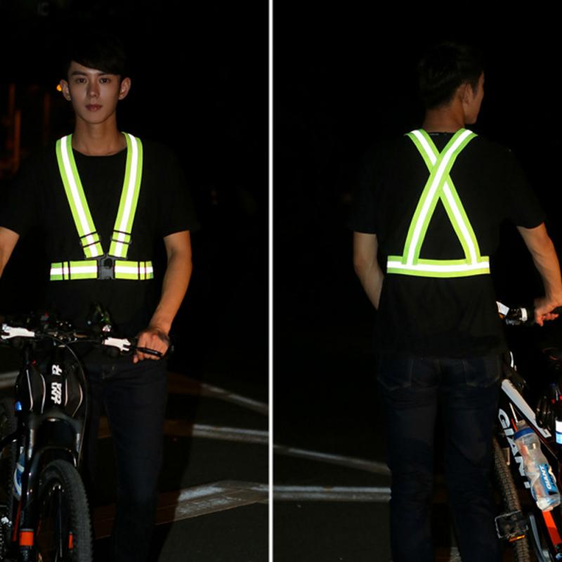 Need Safer Runs at Night. Discover Reflective Straps for Improved Visibility