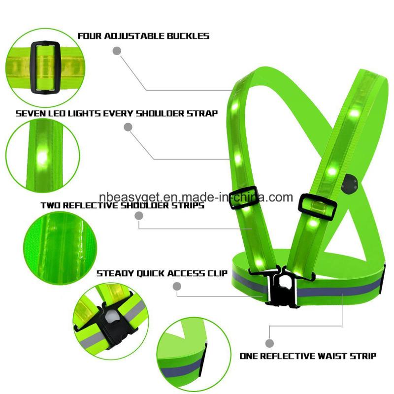 Need Safer Runs at Night. Discover Reflective Straps for Improved Visibility